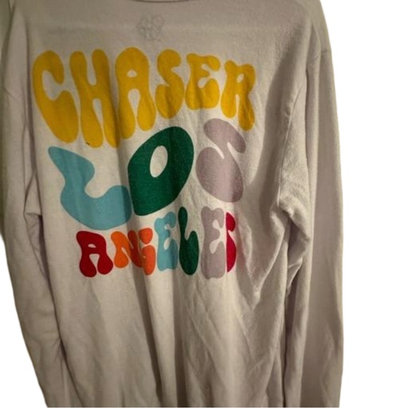CHASER Revolve NWT LOS ANGELES LOGO SWEATSHIRT - Picture 2 of 9